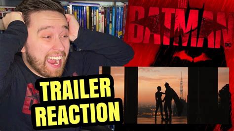 The Batman Main Trailer Reaction Dc Fandome This Looks Amazing Youtube