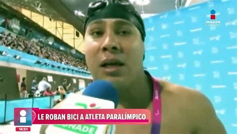 Atleta Paralímpico Sufrió El Robo De Su Bicicleta Imagen Noticias Gdl