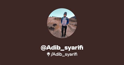 Adib Syarifi Instagram Linktree