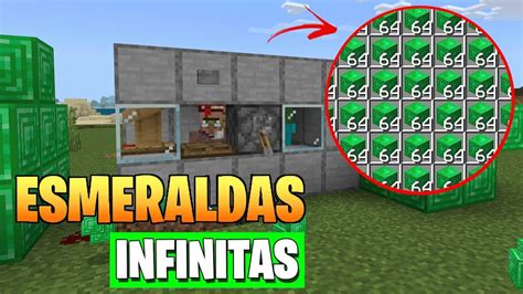 Como Hacer Una Granja De Esmeralda En Minecraft Tutorial