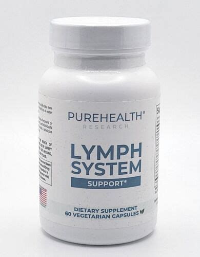 Pure Health Research Lymph System Support 60 Caps Lymphatic