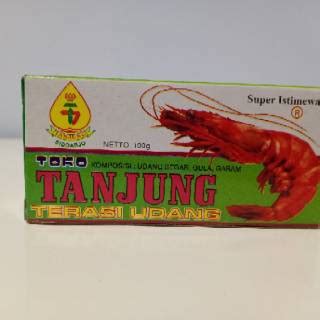 Jual Terasi Udang Tanjung Khas Sidoarjo 100gram Dan 250ml Shopee