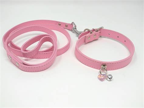 Pink Collar And Leash Set Kittens And Kink