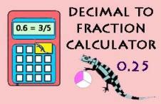 Decimal to Fraction Calculator