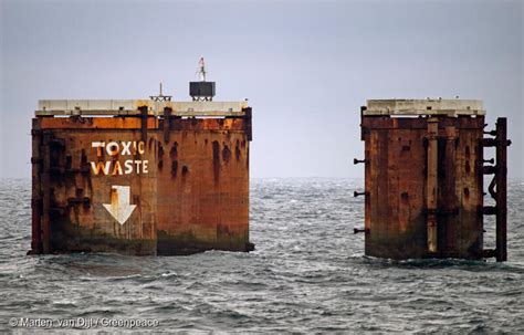 Greenpeace Launch Protest Against Shells Brent Oil Field