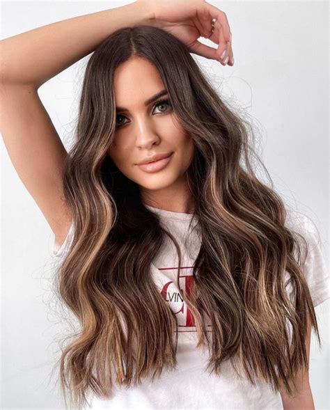 50 Dark Brown Hair With Highlights Ideas For 2023 Hair Adviser Dark To Light Hair Dark Hair