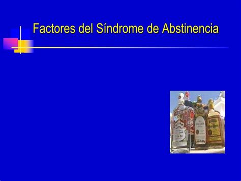 PPT Síndrome de Abstinencia y Delirium Tremens PowerPoint