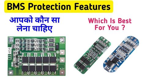 Bms For Lithium Ion Battery Bms Circuit Section Explanation Which