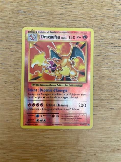 CARTE POKÉMON DRACAUFEU 11 108 XY Évolutions 150 PV HOLO REVERSE EUR