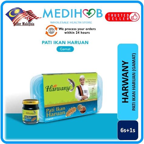 Harwany Pati Ikan Haruan Fish Essence Gamat Ml X Bottles Exp