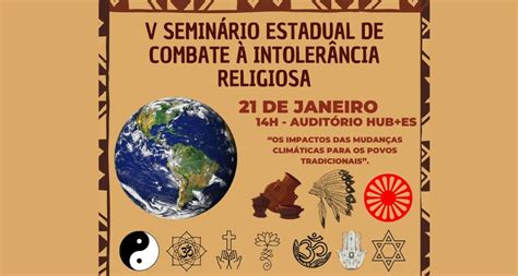 SEDH SEDH realiza Seminário Estadual de Combate à Intolerância Religiosa