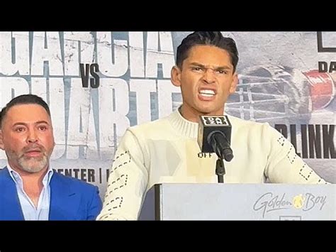 I Hope You Re Ok Oscar De La Hoya Reacts To Ryan Garcia S Recent