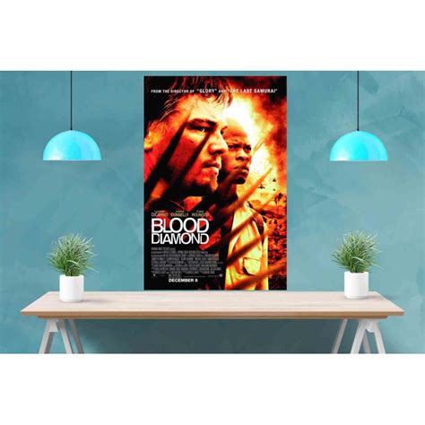 Blood Diamond Fine Art Movie Poster