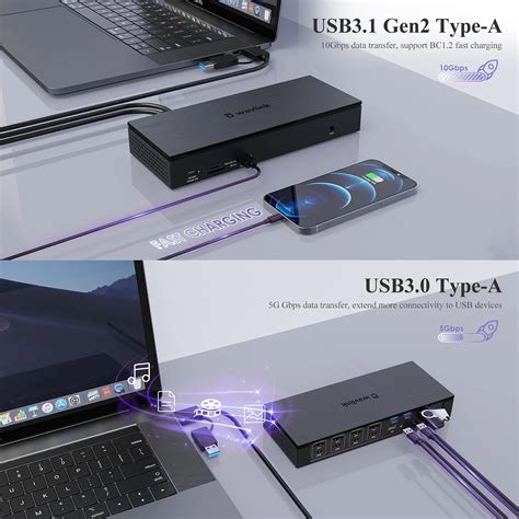 Buy WAVLINK Enterprise Level Universal Docking Station 20 In 1 USB C