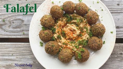 How To Make Falafel Lebanese Falafel Recipe Chickpea Falafel Youtube