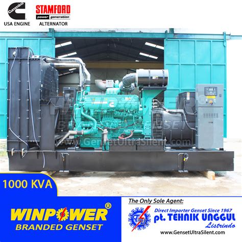 Genset Cummins 1000 KVA Stamford WP1100CC Jual Genset Jakarta