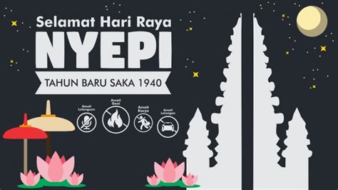 Besok Hari Raya Nyepi 2018 Berikut 10 Ucapan Sekaligus Doa Dalam