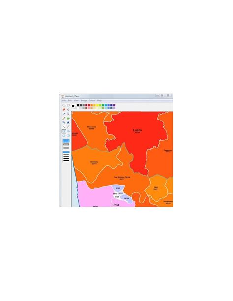 Mappa Dei Comuni E Cap Della Provincia Di Lucca