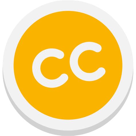 Creative commons - free icon