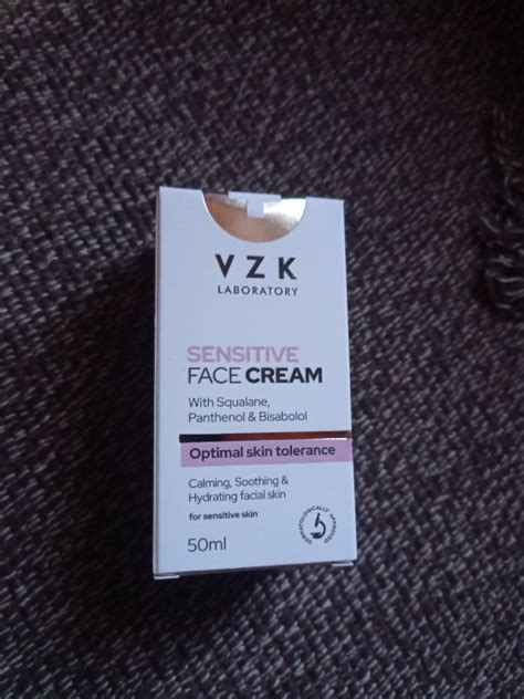 Vzk Sensitive Face Cream With Squalane Panthenol And Bisabolol 50 Ml