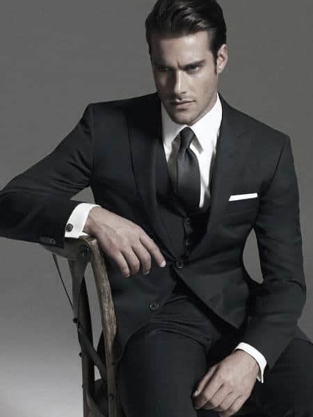 Black Suit Styles For Men Classy Male Fashion Ideas