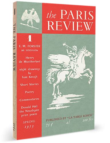 Paris Review E M Forster The Art Of Fiction No 1