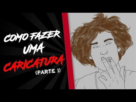 Como Fazer Caricatura Pelo Celular Parte Esbo O Desenhe Caricaturas