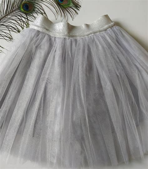 Falda De Tutu Gris Tut De Beb Tut De Cumplea Os Tut De Etsy Espa A