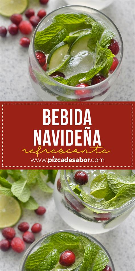 Bebida Navide A Refrescante Pizca De Sabor Receta Bebidas