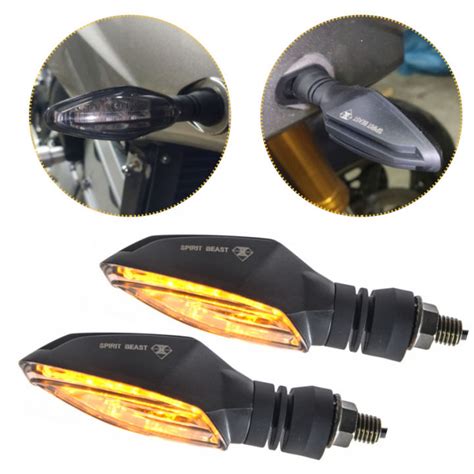 รถจักรยานยนต์12v Led ไฟสัญญาณเลี้ยวสำหรับ Honda Cb650 Cb500 Nc750