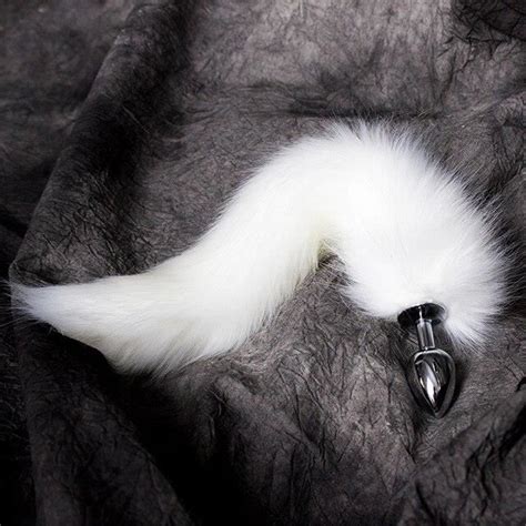 Ensemble de Plug Anal et queue de renard en métal Sexy avec épingle à cheveux Anal masseur