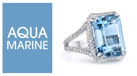 Aquamarine March Birthstone At Gittelson Jewelers Gittelson Jewelers