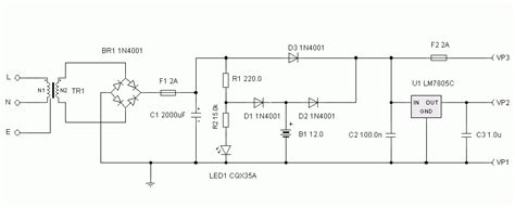 Basic Uninterruptible Power Supply Circuit Diagram