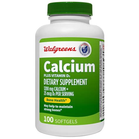 Walgreens Calcium Plus Vitamin D Ct Shipt