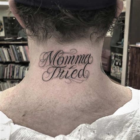 mama tried tattoo font - finedescartes