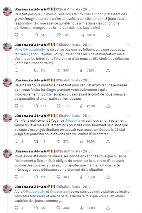 Sénégal la presse se déchaine contre Hapsatou Sy accusée d arnaque