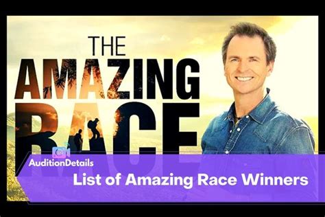 List of Amazing Race Winners (Season 1 – 33)