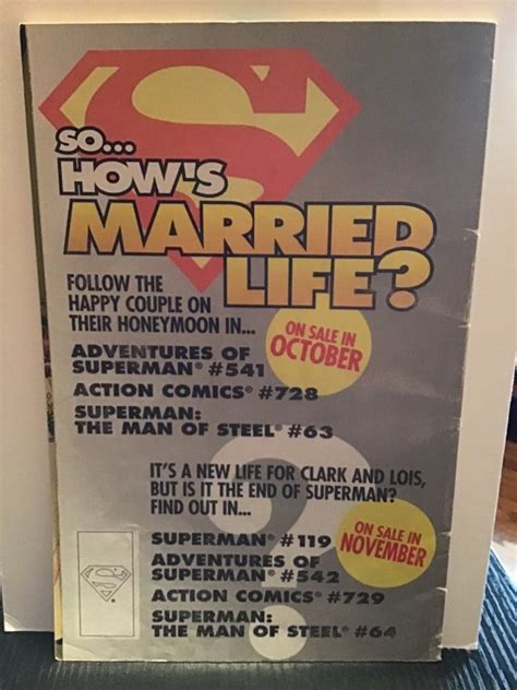 Superman The Wedding Album 1996 Nm Comic Books Modern Age DC