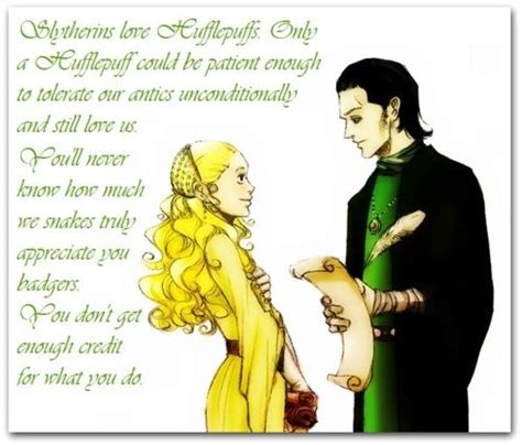 So True Im A Hufflepuff And My Husband Is Slytherin Slytherin And