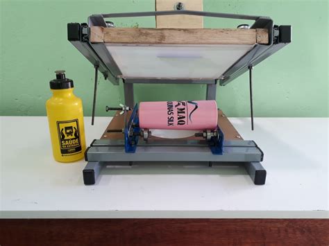 Máquina Silkscreen Serigrafia Copos Camisas Garrafas Balões R 60000