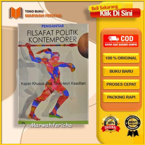 Jual Buku Pengantar Filsafat Politik Kontemporer Oleh Will Kymlicka