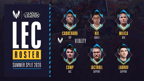 Vitality Presenta Las Nuevas Caras De Su Roster De LEC Esportmaniacos