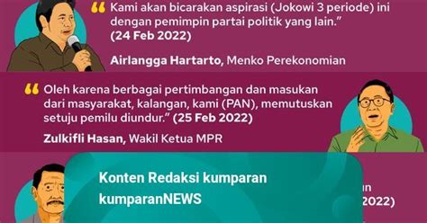 Infografik Jokowi Tegur Pejabat Suarakan Tunda Pemilu Dan Perpanjangan