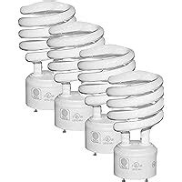 SLEEKLIGHTING GU24 23Watt 2700K 1600lm 2 Prong Light Bulbs UL