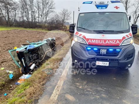 San Giusto Canavese Foglizzo Brutto Incidente Sulla Provinciale Fiat