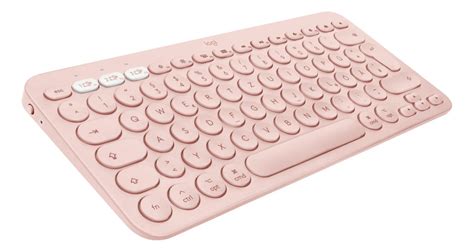 Teclado bluetooth Logitech K380 QWERTY español color rosa CTRL KIT