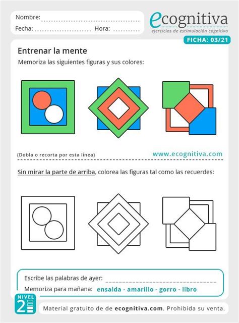 Ejercicios De Memoria Y Atenci N Para Entrenar La Mente Ejercicios De