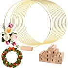 Amazon Sntieecr Pack Inch Large Metal Floral Hoop Wreath