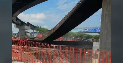 Colapsa Trabe De Puente En Construcci N