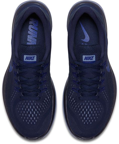 Nike Flex Rn Running Shoes In Navy Blue Blue For Men Lyst